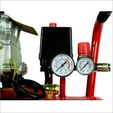 фото 3 -Компрессор воздушный масляный Энергомаш ВК-50, 1,5кВт, 210л/мин, ресивер 50 л, прямой привод