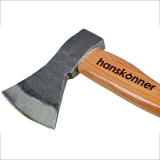 фото 3 -Топор деревянный 600г, длина рукоятки 360мм, рукоятка гикори, hanskonner HK1015-02-WD0600