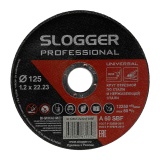 Круг отрезной SLOGGER 125х1.2х22 A R BF