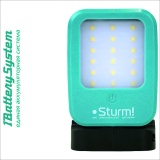 фото 3 -Фонарь-прожектор, 400лм, 4 режима, 1BatterySystem, БЕЗ АКБ И ЗУ, Sturm! 4054-01-400