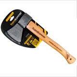 Топор деревянный 800г, длина рукоятки 380мм, рукоятка гикори, hanskonner HK1015-02-WD0800