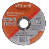 Отрезной диск по металлу Sturm! 9020-07-115x12