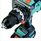 фото 2 -Дрель шуруповерт аккумуляторная ударн. Sturm! (ледобур), б/щ 18В, 1BatterySystem, 130Нм, 1х4.0Ач, кейс CD1655BLI